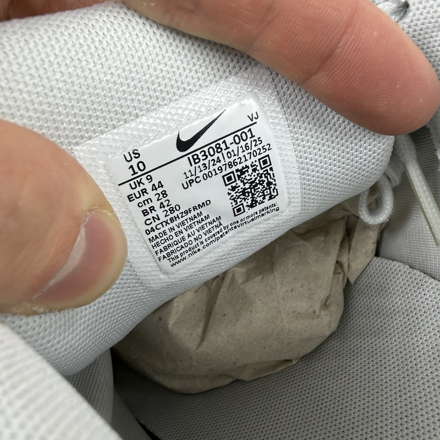 Nike P-6000 Trainers Photon Dust Anthracite Smoke Grey Size UK9 IB3081 0015