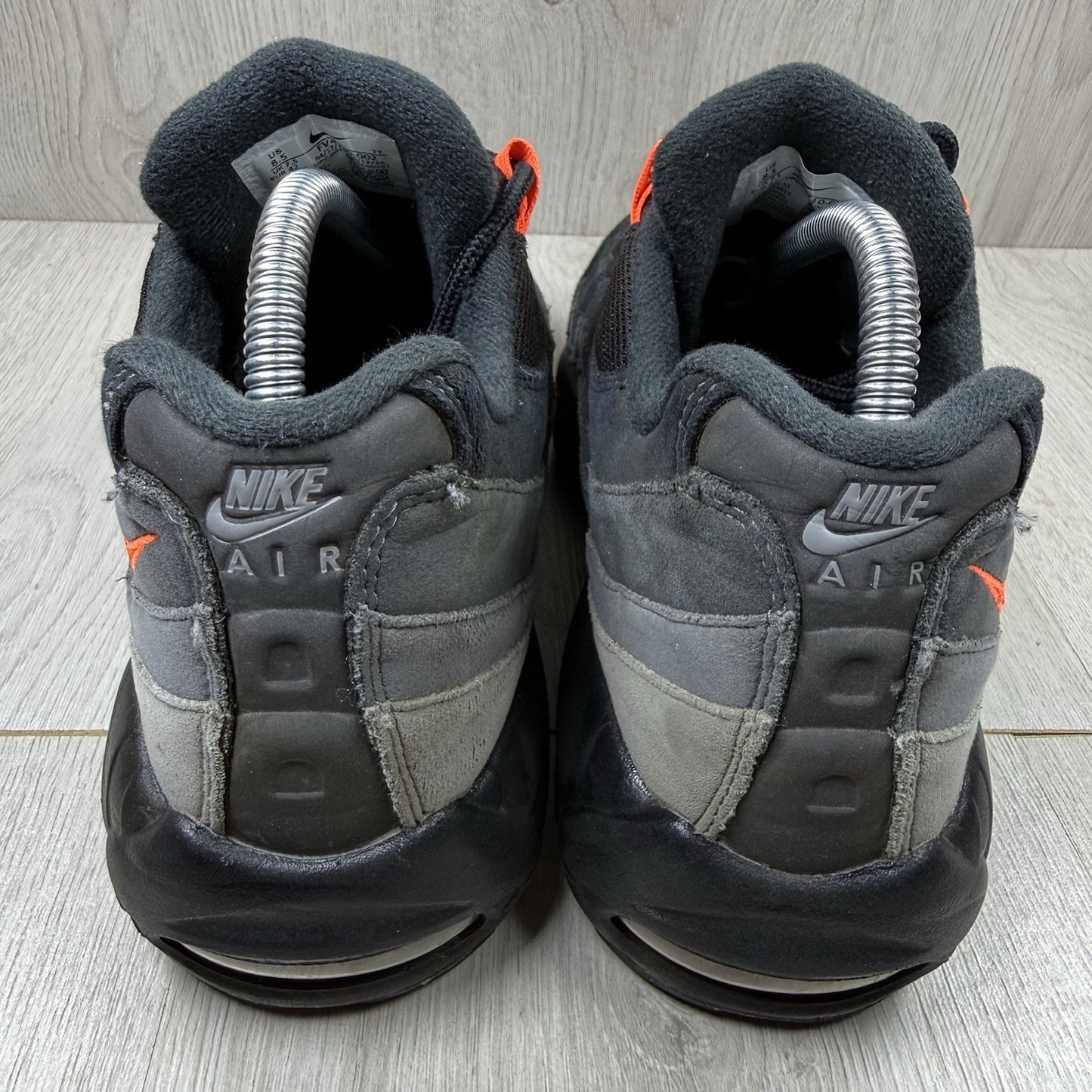 Nike Air Max 95 Trainers Black Hyper Crimson Size UK7.5 FV4710 0029