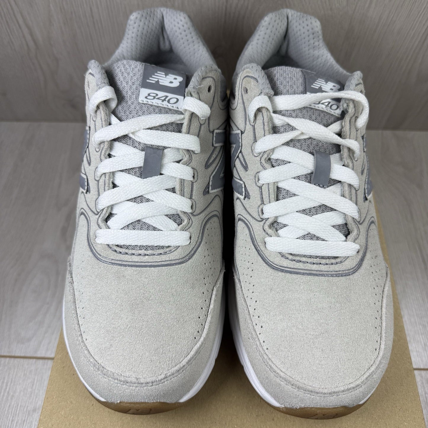 New Balance 840v2 Trainers Grey White Size UK7 WW840GY22