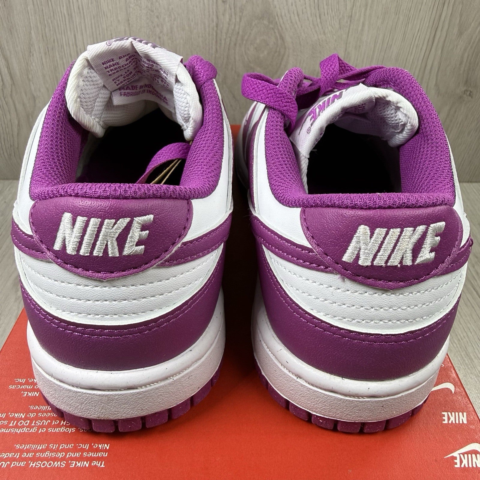 Nike Dunk Low Next Nature Trainers Hot Fuchsia Size UK4.5 DD1873-11011