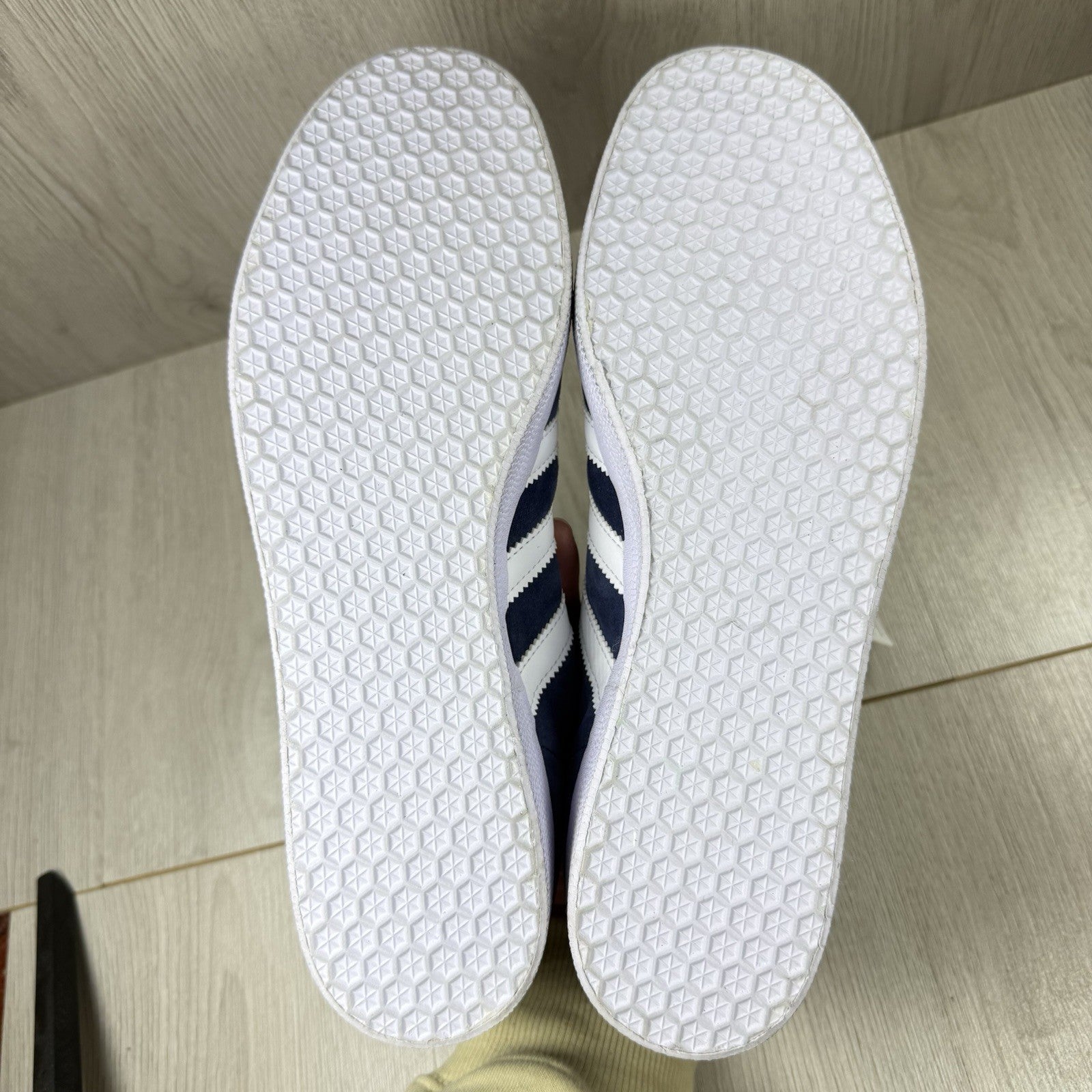 Adidas Gazelle Trainers Navy Blue White Size UK11 BB54784