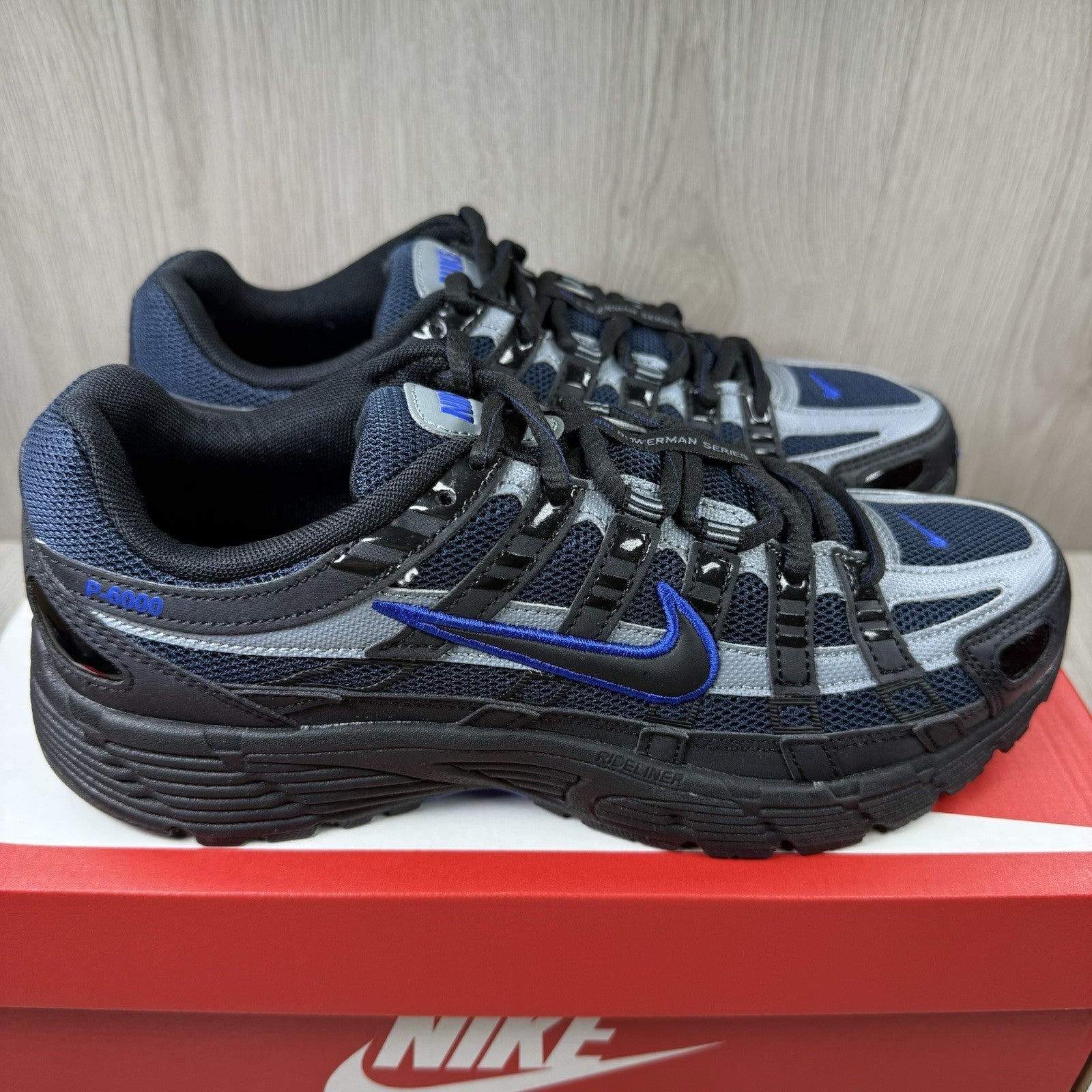 Nike P-6000 Trainers Black Obsidian Size UK7 IF6199-0021