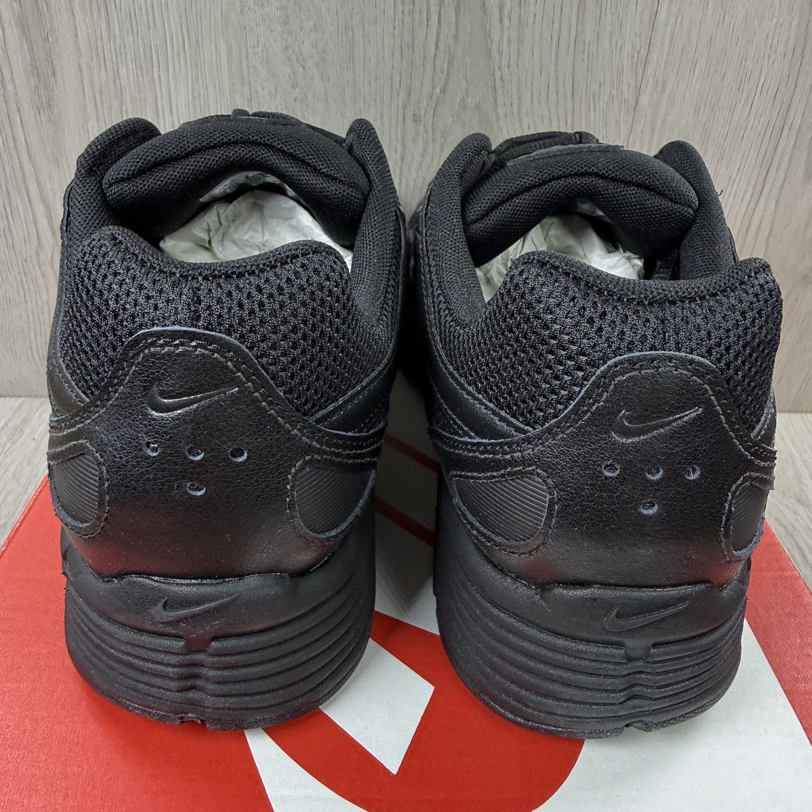 Nike P-6000 Trainers Triple Black Size UK8.5 CD6404 0023