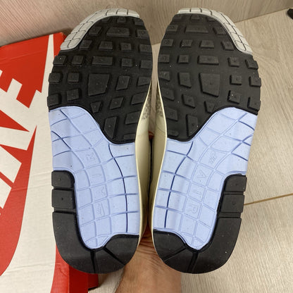 Nike Air Max 1 Safari Trainers Summit White Phantom Size UK6.5 FB5059-1005