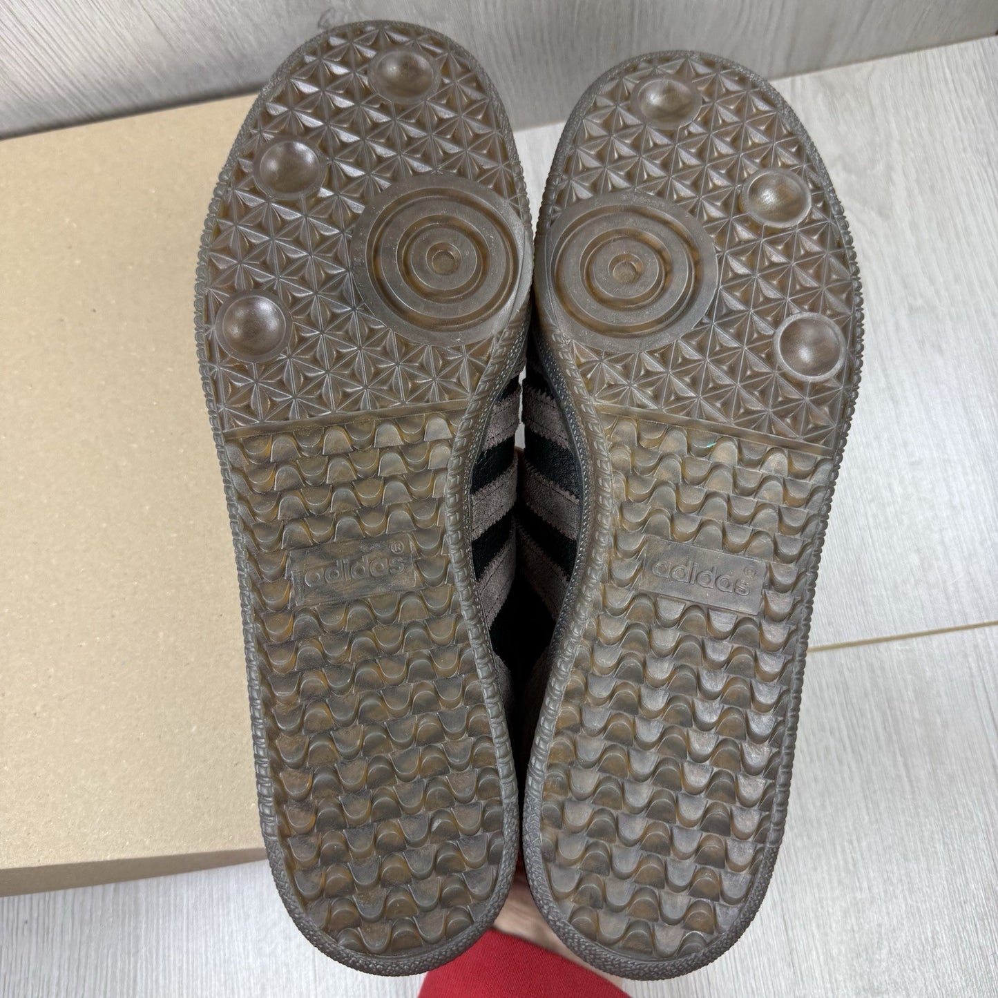 Adidas Samba ADV Kader Sylla Brown Gum Size UK10 IF92354