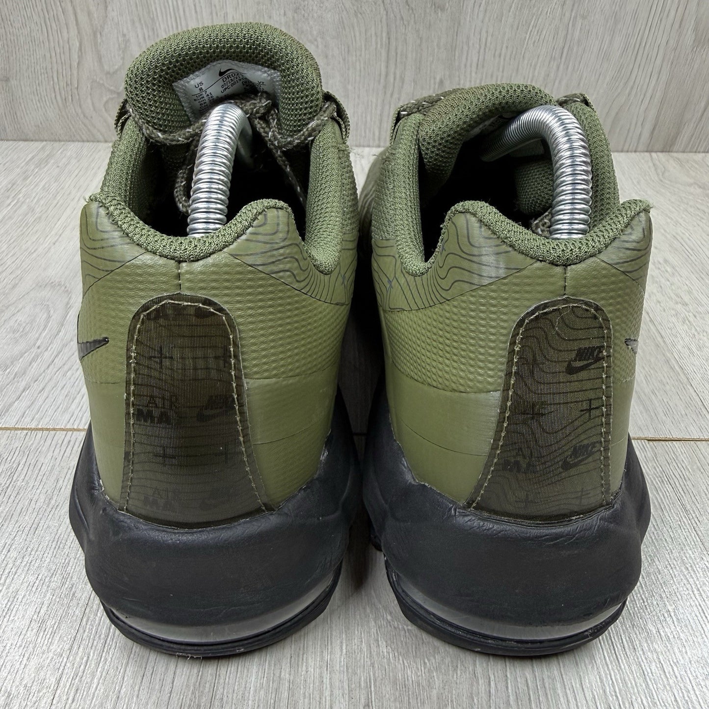 Nike Air Max 95 Ultra Trainers Medium Olive Black Size UK7 DR0295 2003