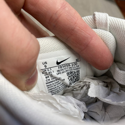 Nike Air Max 1 Safari Trainers Summit White Phantom Size UK6.5 FB5059-1007