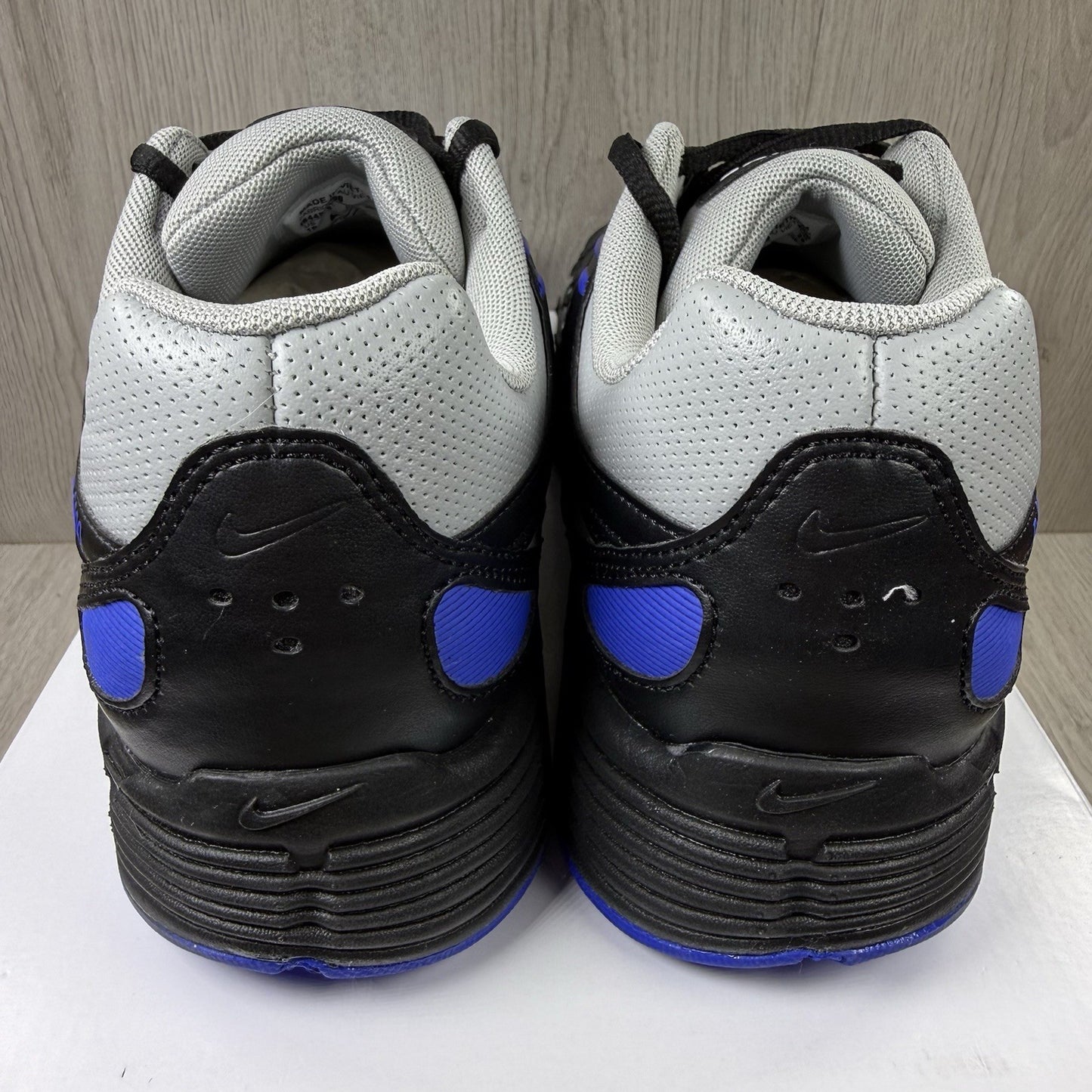 Nike P-6000 Trainers Shadow Grey Black Blue Size UK9 IB4455-90011