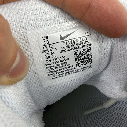 Nike Air Max 95 Essential Trainers White Grey Fog Size UK12 CT1268-1006