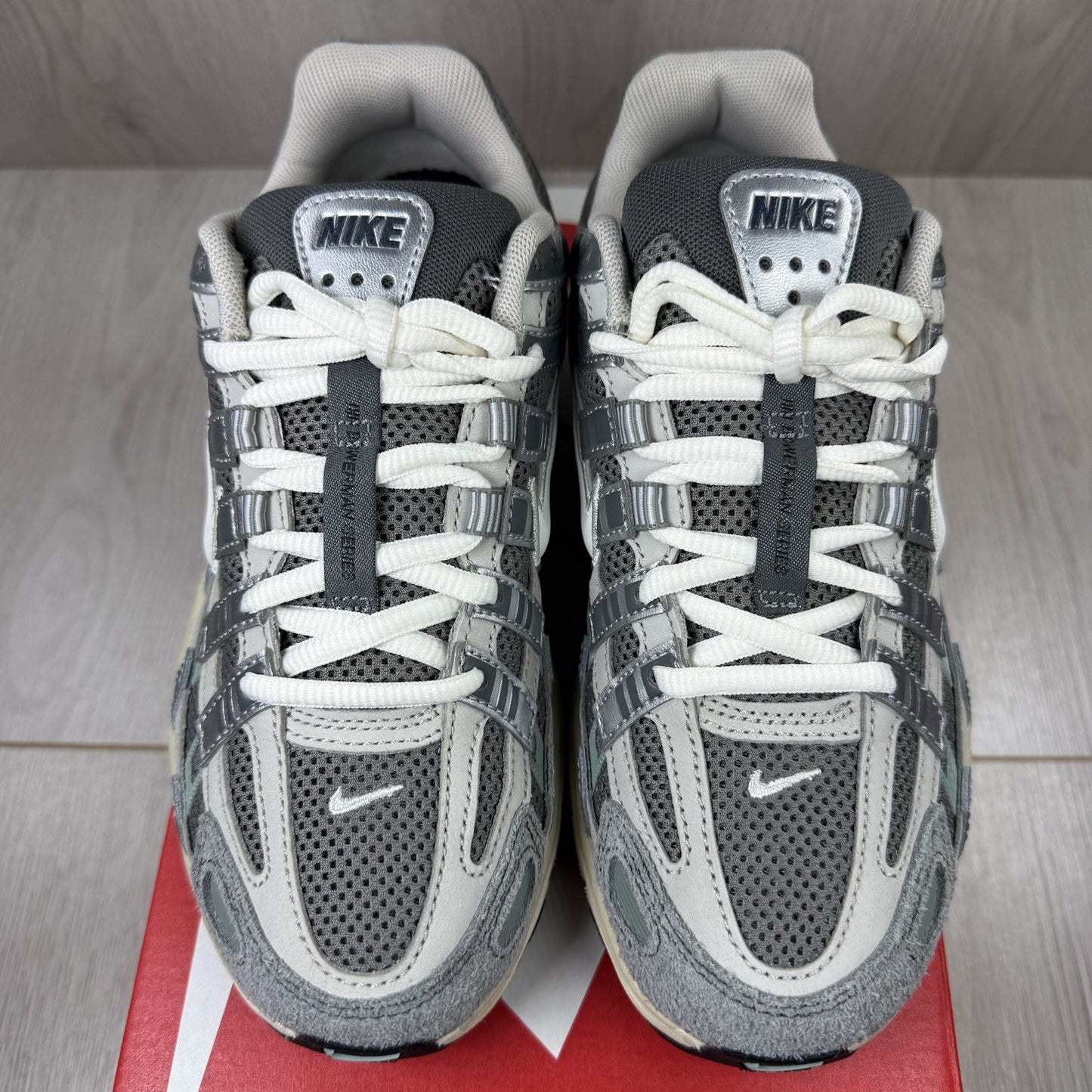 Nike P-6000 Trainers Flat Pewter Grey Size UK3.5 FN7509-0292