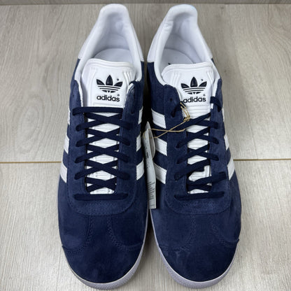 Adidas Gazelle Trainers Navy Blue White Size UK11 BB547811