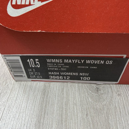 Nike Mayfly Woven Trainers Purple White Size UK8 919749-50012