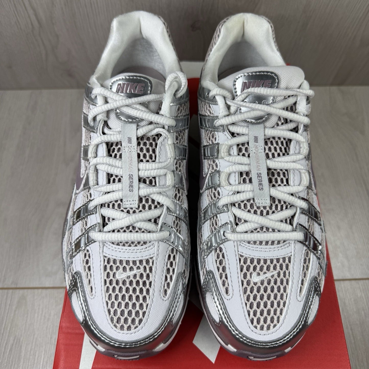 Nike P-6000 Trainers Platinum Violet Vast Grey Size UK5 IB4019-01910