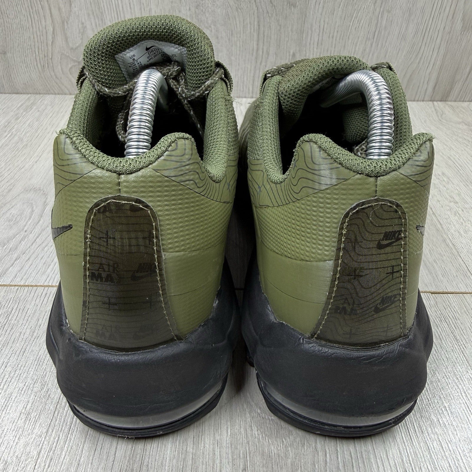 Nike Air Max 95 Ultra Trainers Medium Olive Black Size UK7 DR0295 20010