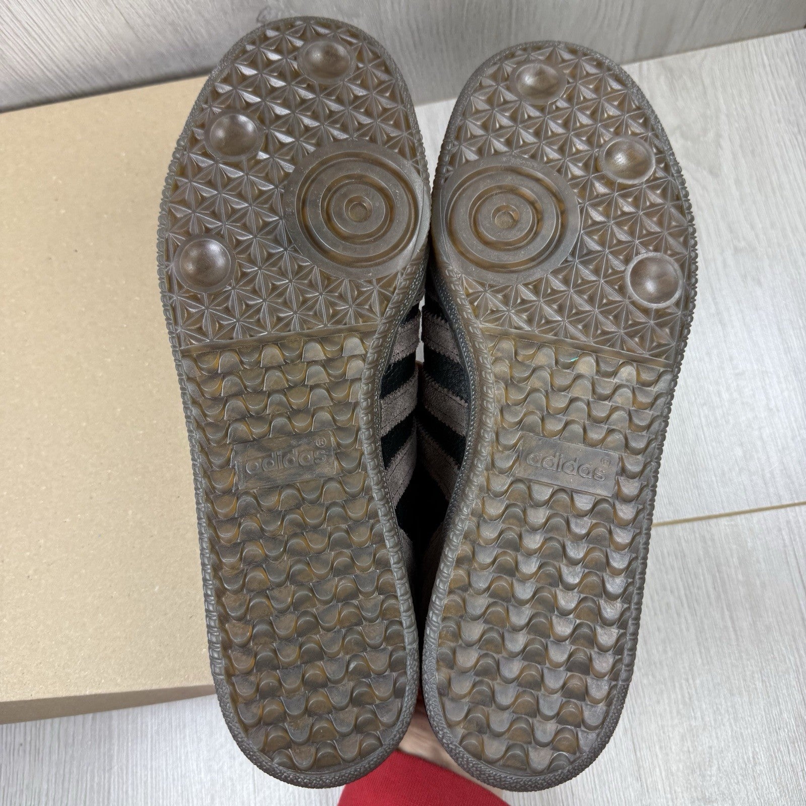 Adidas Samba ADV Kader Sylla Brown Gum Size UK10 IF923511