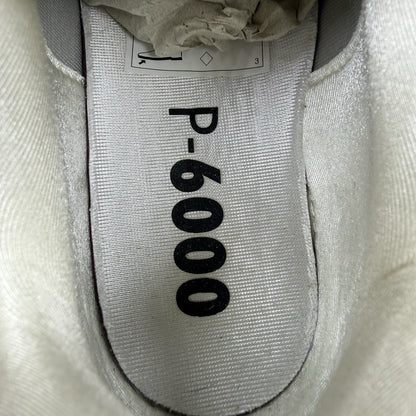 Nike P-6000 Trainers Metallic Silver White Size UK9 CN0149-0014
