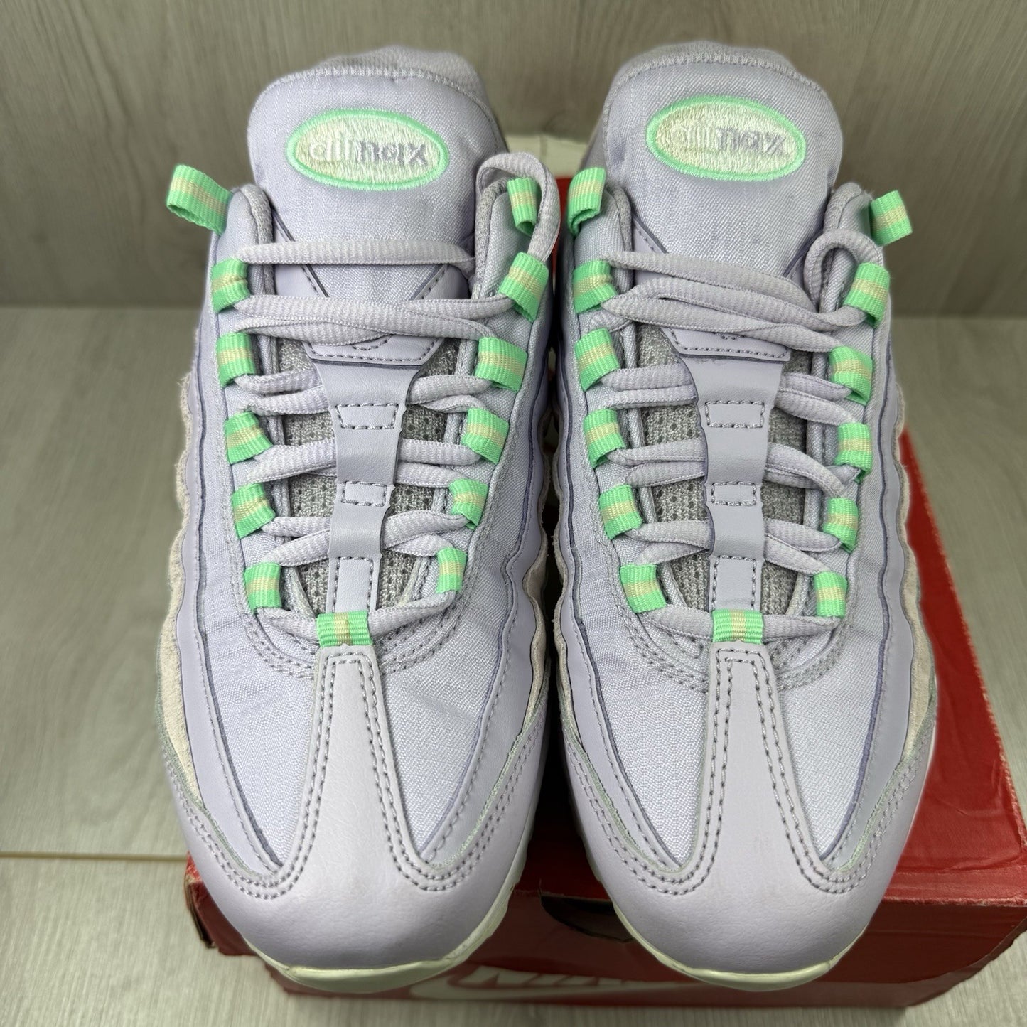 Nike Air Max 95 Trainers Lavender Easter Size UK4 CZ1642-5002