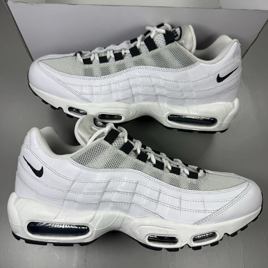 Nike Air Max 95 Trainers ID White Black Size UK9 314350-9980