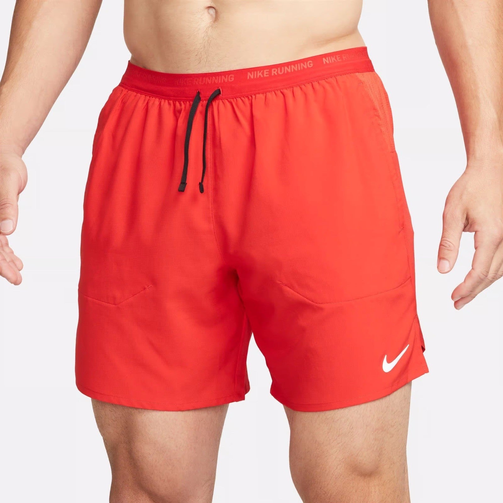 Nike Stride Dri-FIT 7” Inch Size Small Brief-Lined Running Shorts Red DM4761-6576
