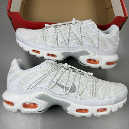 Nike Air Max Plus Utility TN Trainers White Platinum UK9.5 FJ4232-1007