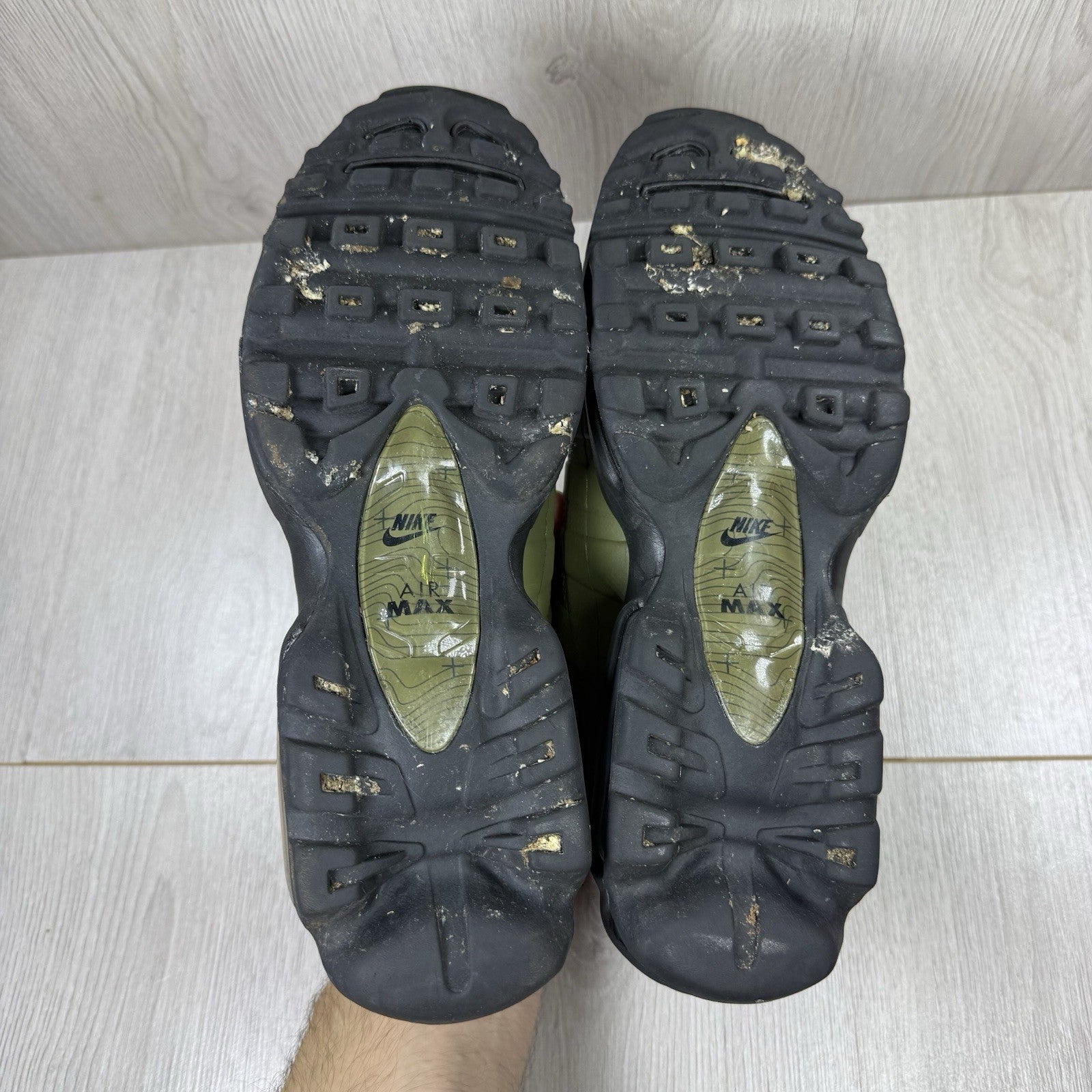 Nike Air Max 95 Ultra Trainers Medium Olive Black Size UK7 DR0295 2004