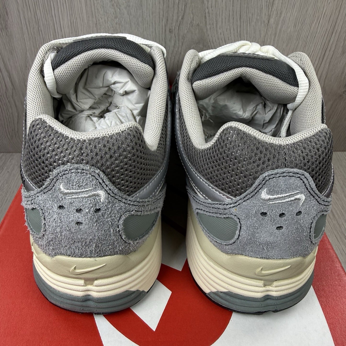 Nike P-6000 Trainers Flat Pewter Grey Size UK7.5 FN7509-0293