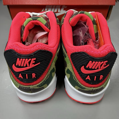 Nike Air Max 90 Trainers Reverse Duck Camo Size UK8.5 CW6024-60010