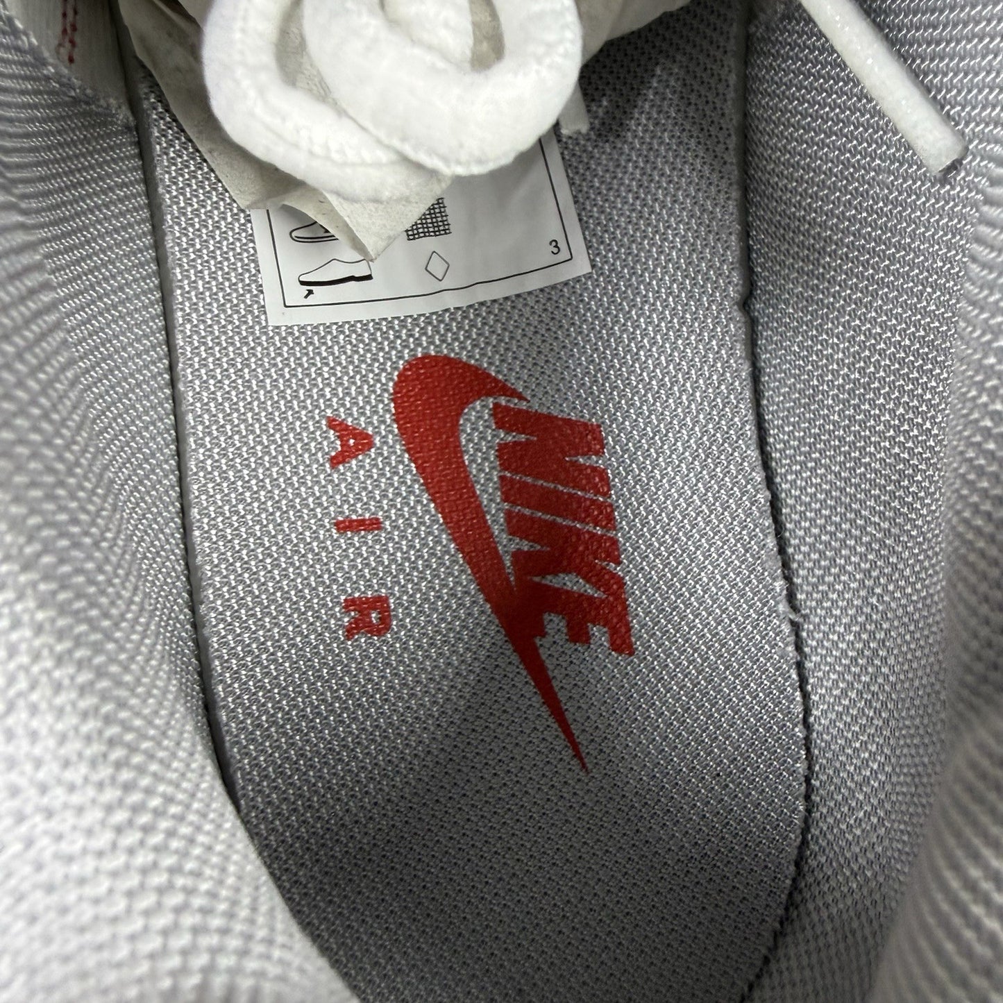 Nike Air Max Plus TN Trainers White University Red Size UK11 IF6224 1014