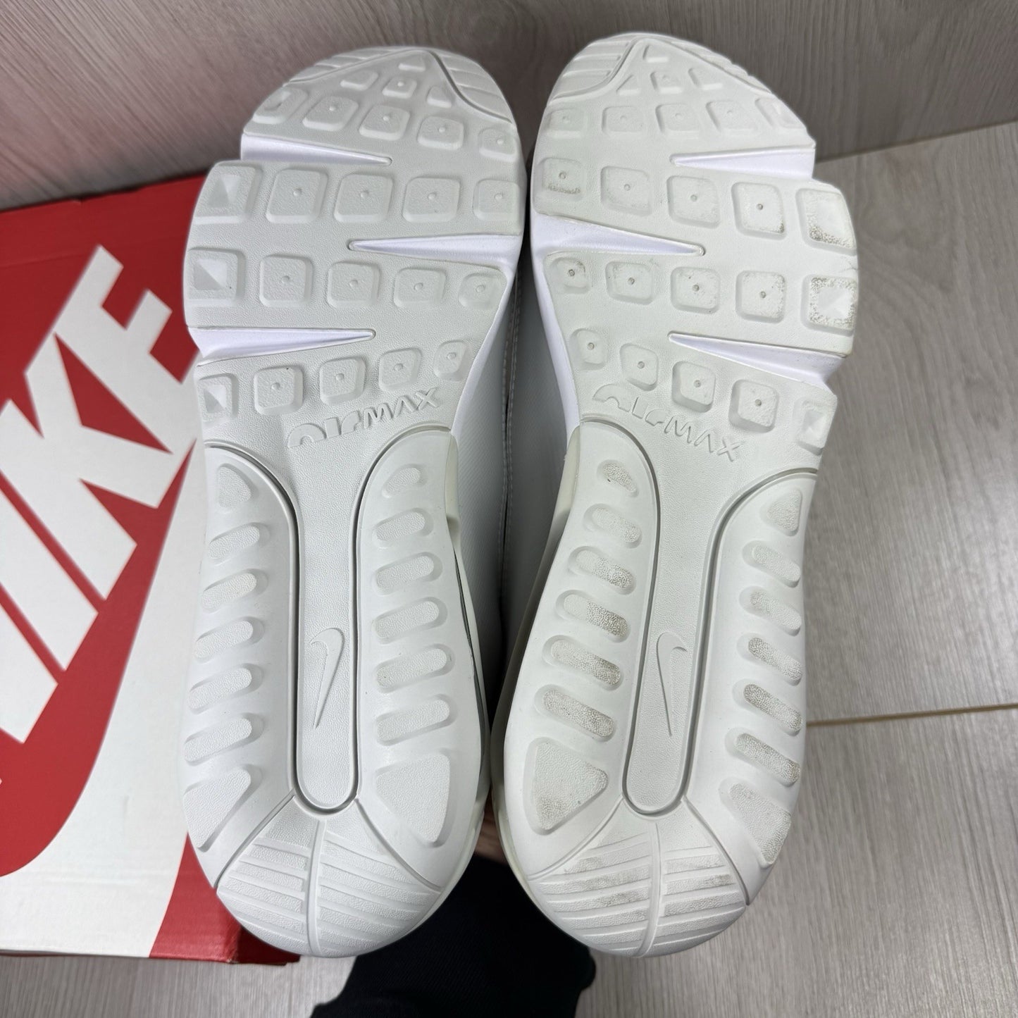 Nike Air Max 2090 Trainers Photon Dust Grey White Size UK8 CZ3867-0016