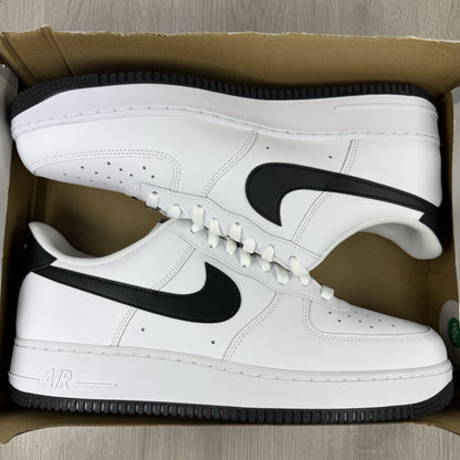 Nike Air Force 1 Low Trainers White Black Size UK11.5 F04296-1018