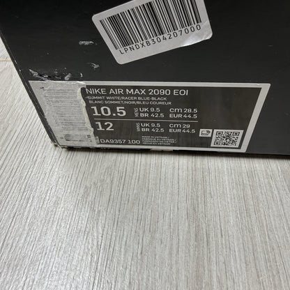 Nike Air Max 2090 Evolution Of Icons White Black Size UK9.5 DA9357-1003