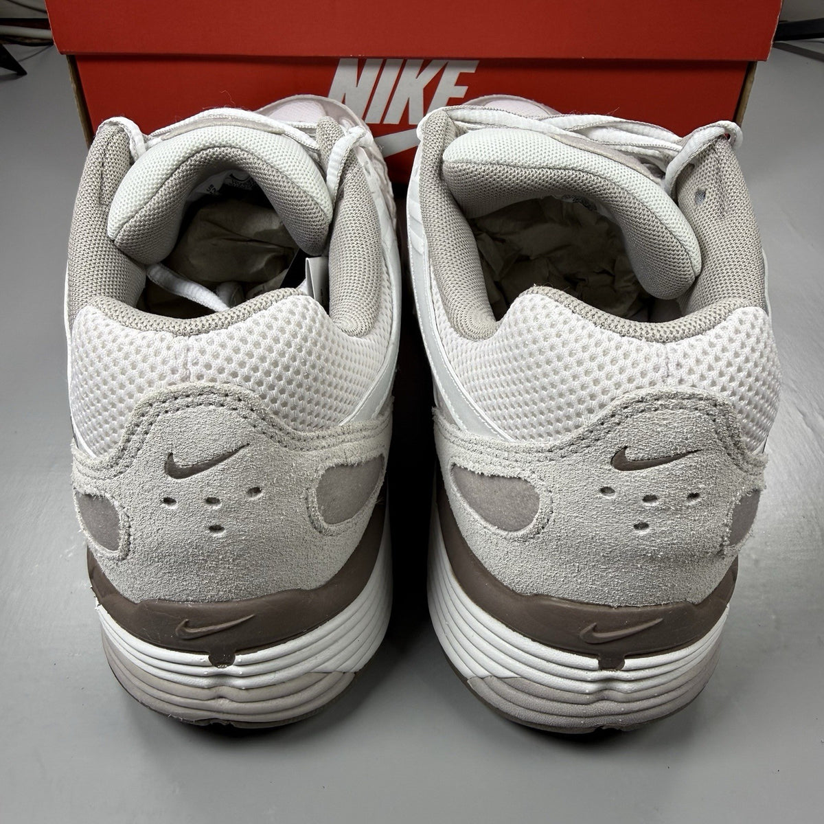 Nike P-6000 Trainers Phantom Mink Brown Size UK9.5 HV6353-0012