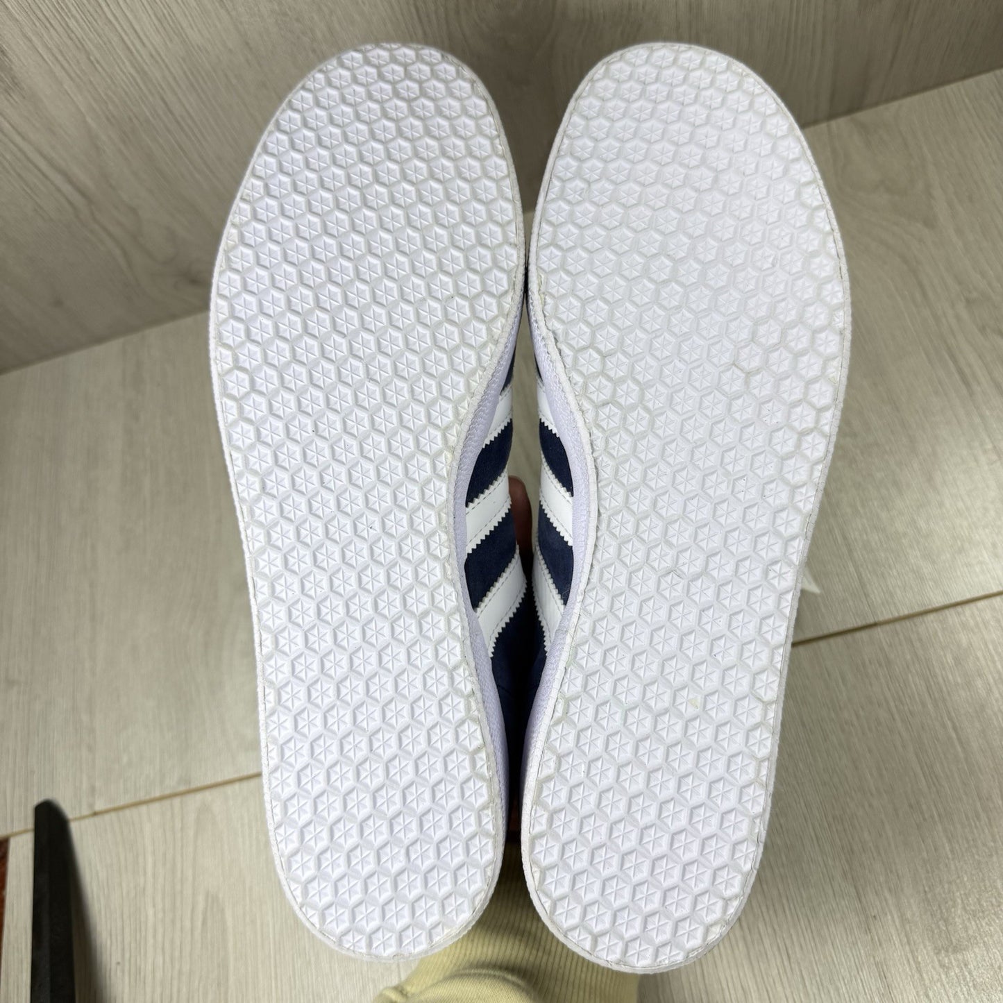 Adidas Gazelle Trainers Navy Blue White Size UK11 BB547813