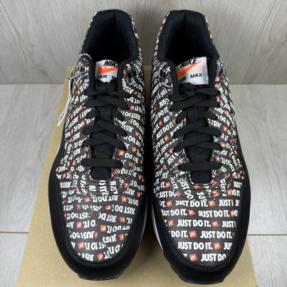 Nike Air Max 1 Trainers Just Do It Pack Black Size UK9 875844-0099