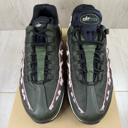 Nike Air Max 95 Trainers Olive Pink Camo Size UK5 DN5462-2002