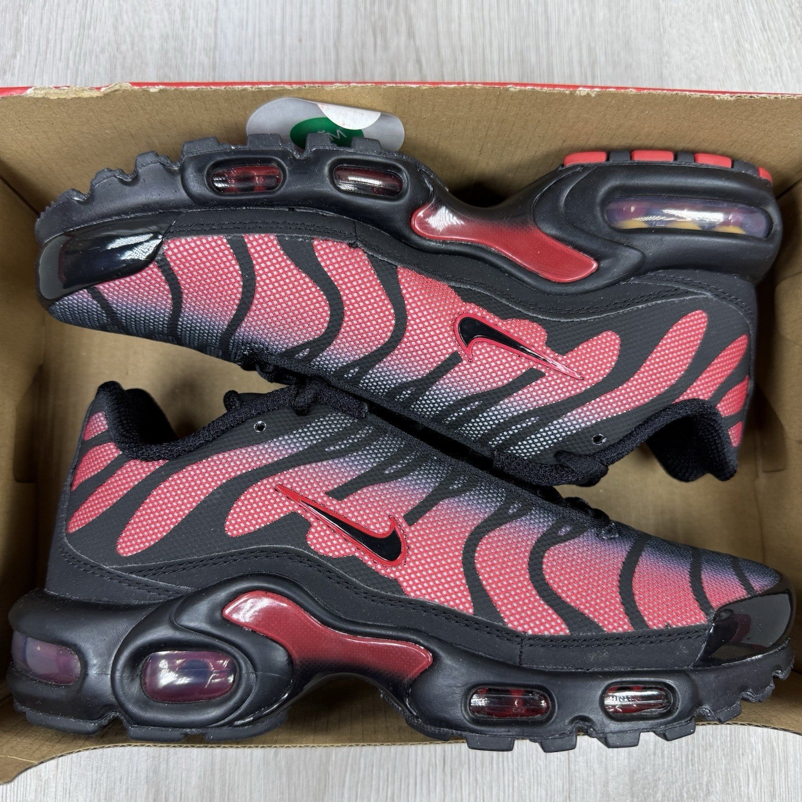 Nike Air Max Plus TN Trainers Bred Reflective Size UK4 DZ4507-6008