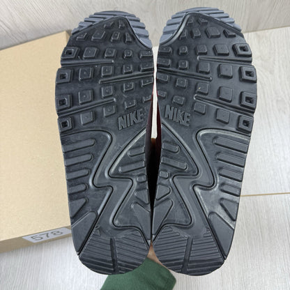 Nike Air Max 90 Trainers Essential Vapor Green Size UK7 537384-3035