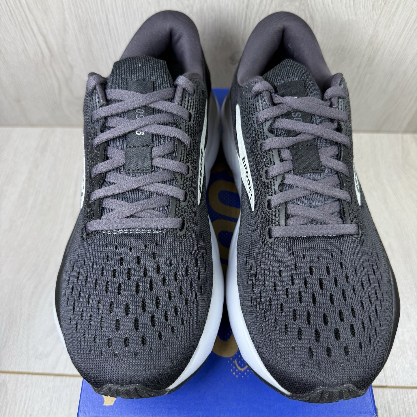 Brooks Ghost 16 Medium Trainers Black White Grey Size UK5 EU38 1204071B0902