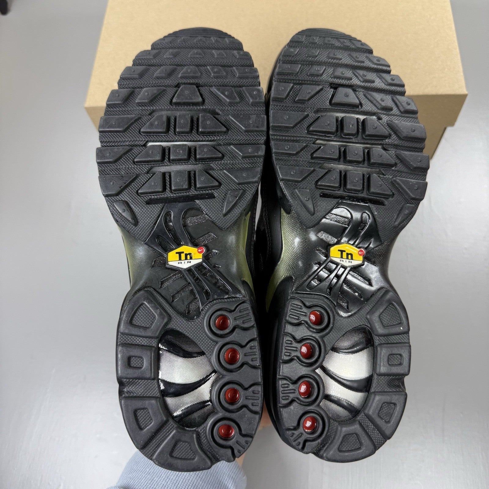 Nike Air Max Plus TN Trainers Black Glitter Size UK5 CD2239-0012