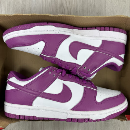 Nike Dunk Low Next Nature Trainers Hot Fuchsia Size UK4.5 DD1873-1100