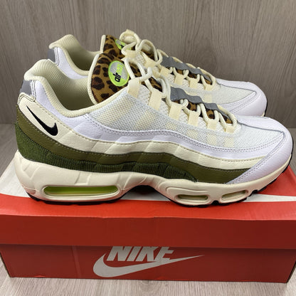 Nike Air Max 95 Trainers Leopard Tongue White Size UK14 DX8972-1001