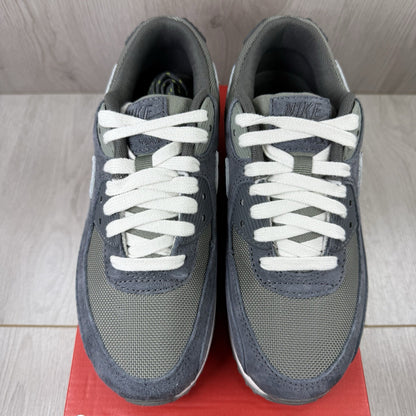 Nike Air Max 90 Premium Trainers Iron Grey Size UK3.5 HM0625-00111