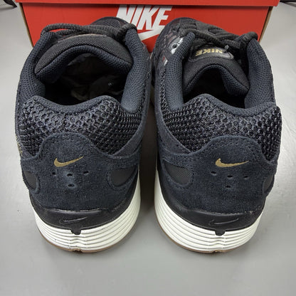 Nike P-6000 Trainers Suede Black Metallic Golf Size UK11 HF0015-0019