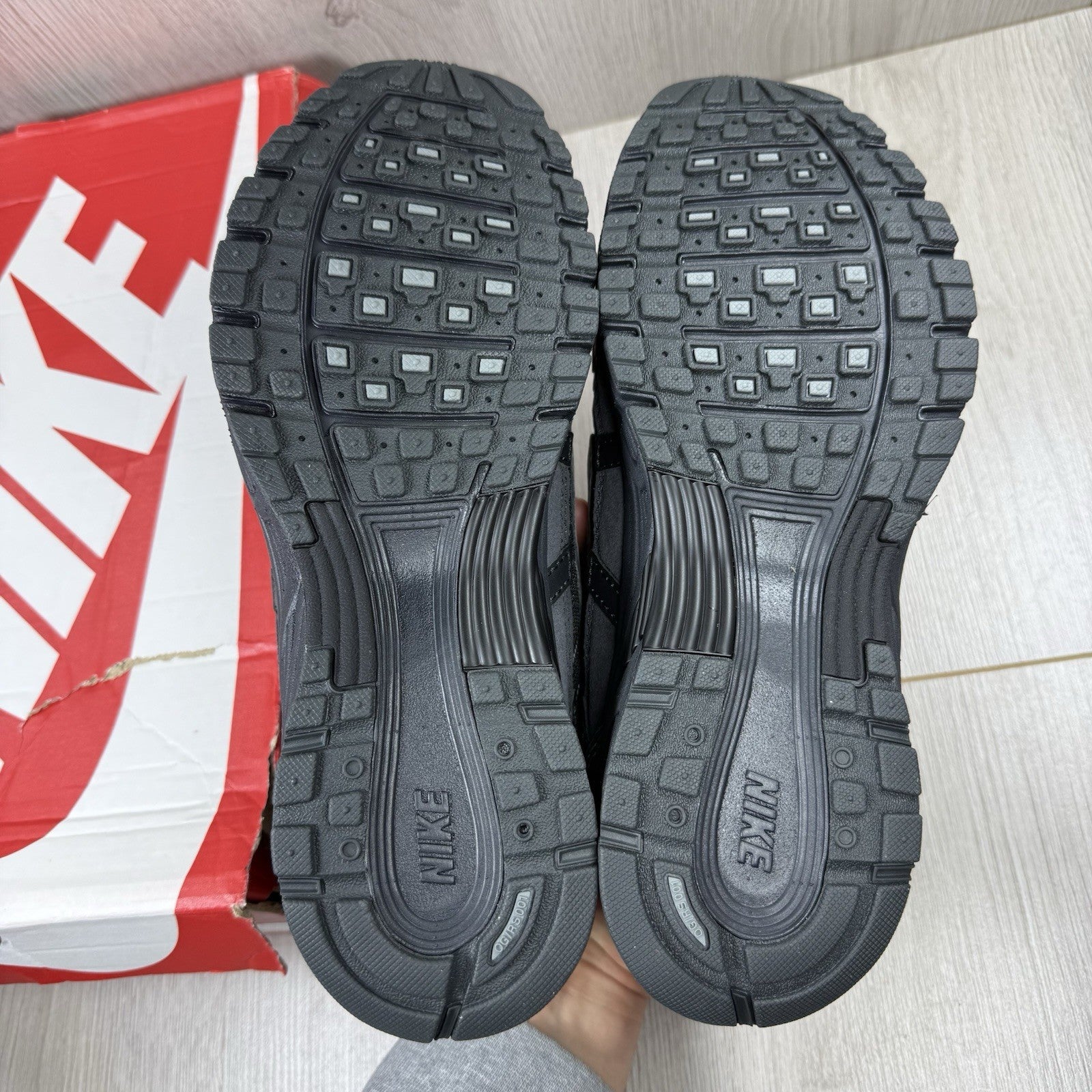 Nike P-6000 Trainers Smoke Grey Platinum Purple Size UK6 HV5984-00113