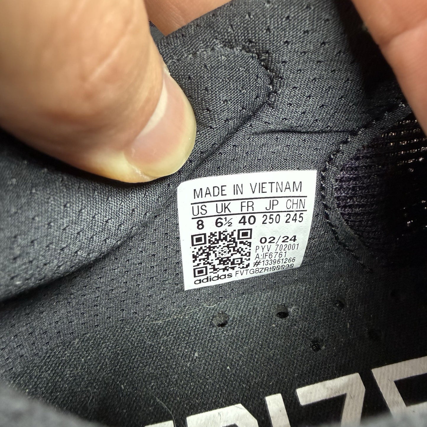 Adidas Adizero SL2 Trainers 2024 Athlete Pack Black Size UK6.5 IF67616