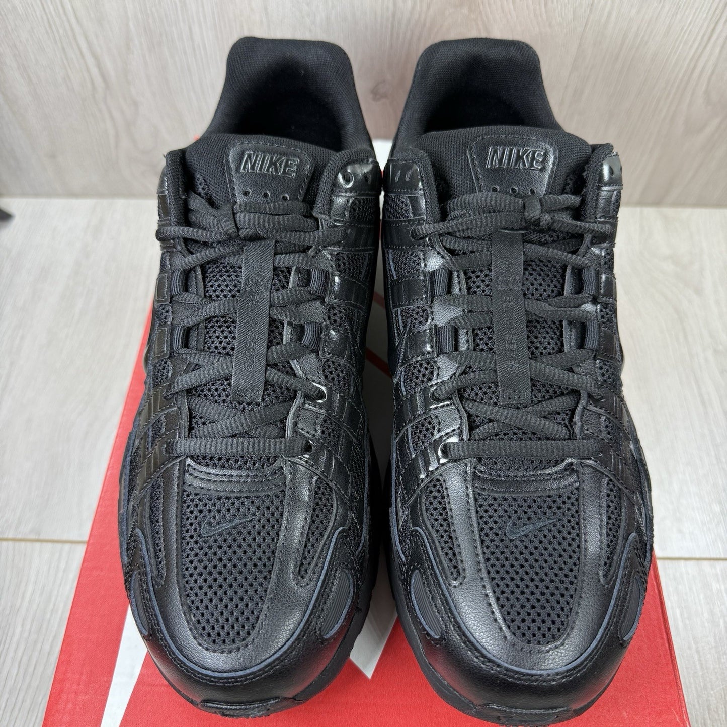 Nike P-6000 Trainers Triple Black Size UK8.5 CD6404 0029