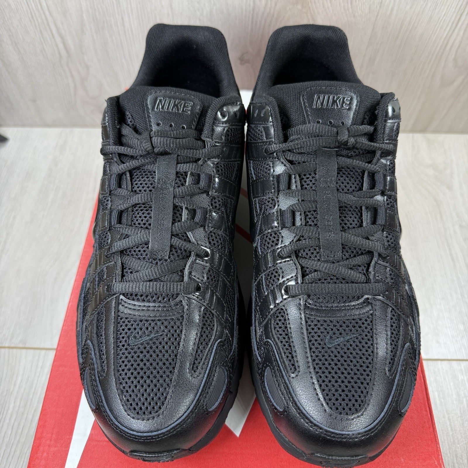 Nike P-6000 Trainers Triple Black Size UK8.5 CD6404 0029