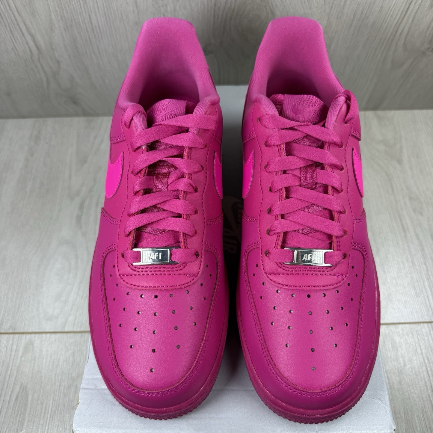 Nike Air Force 1 Low ‘07 Trainers Fireberry Pink Size UK6 DD8959-60010