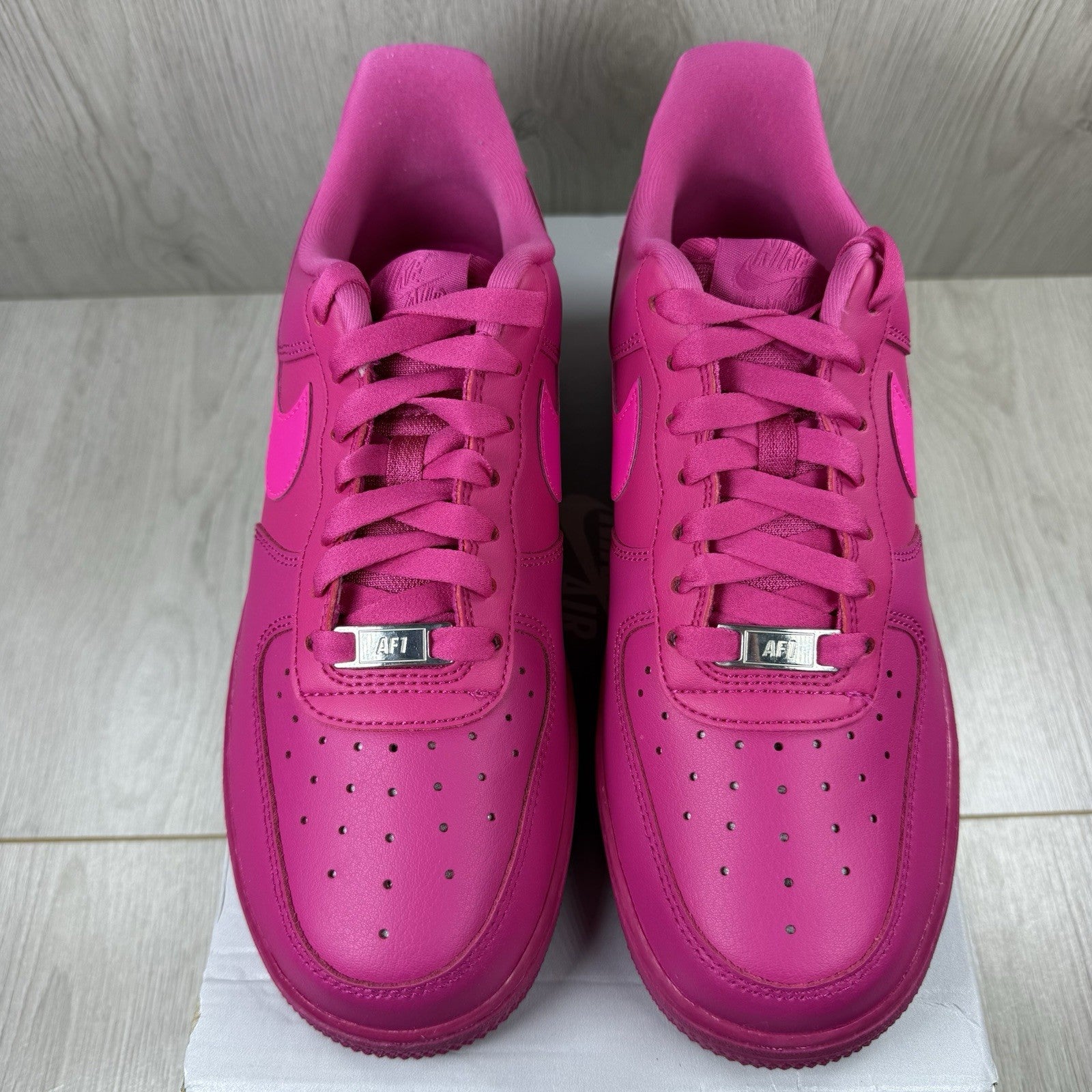 Nike Air Force 1 Low ‘07 Trainers Fireberry Pink Size UK6 DD8959-60010