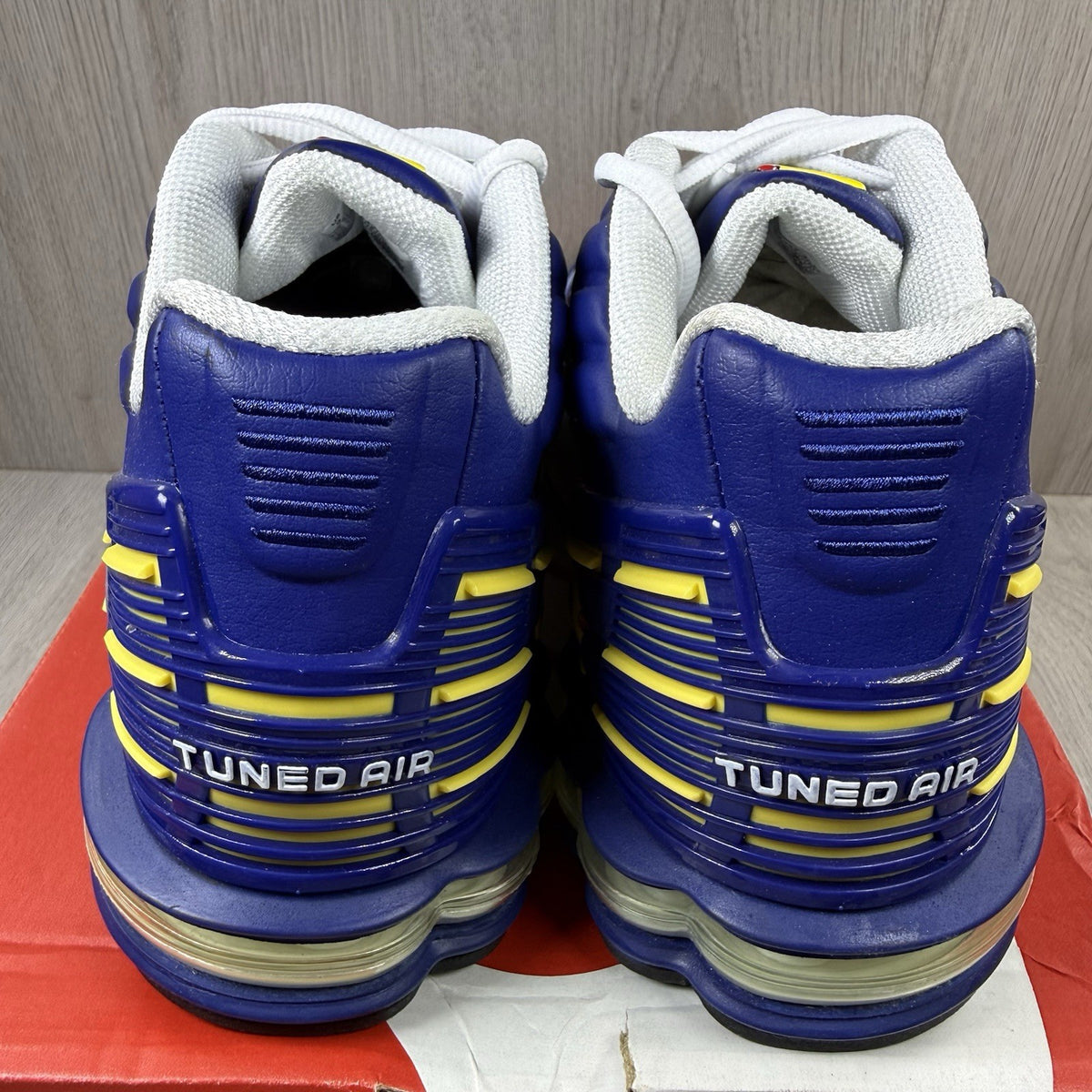 Nike Air Max Plus 3 Trainers Deep Royal Blue Size UK8 CW1417-40011